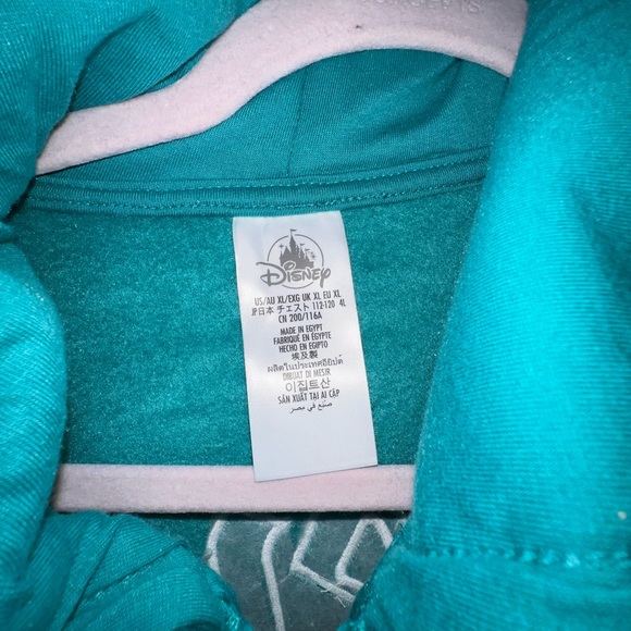 Teal Disneyland hoodie - Picture 3 of 4